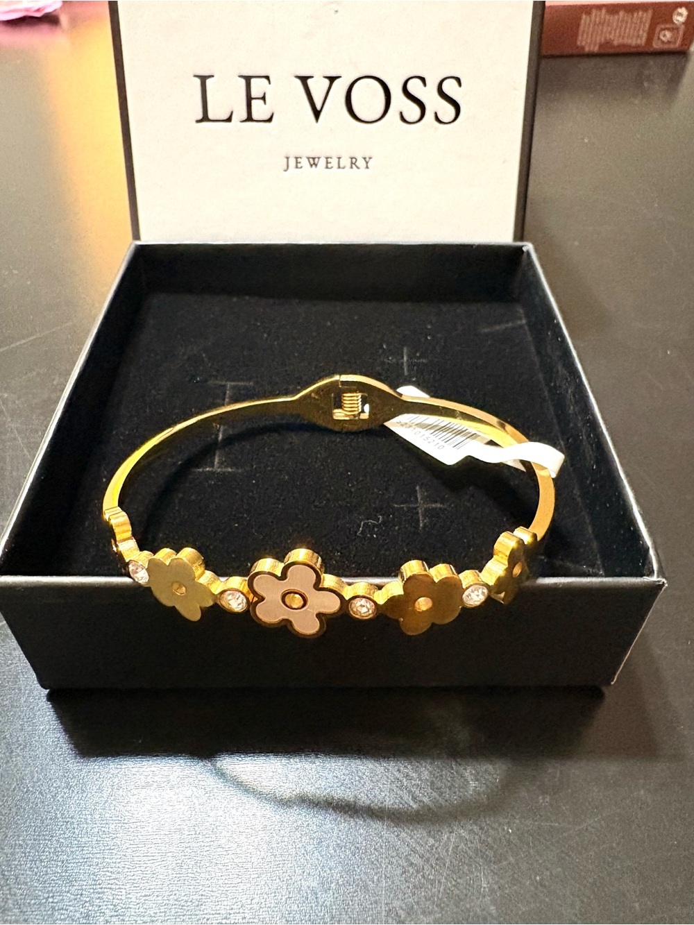 Le Voss Gold Floral Bracelet